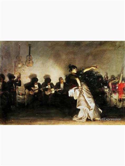 "John Singer Sargent - El Jaleo" Canvas Print by ArtExpression | Redbubble