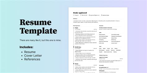 54 5 Page Resume Template And Cover Letter References - vrogue.co