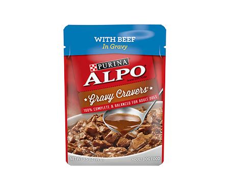 ALPO Gravy Cravers Wet Food Pouch with Real Beef - Free Samples, Reviews | PINCHme