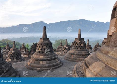 Borobudur Stupa stock image. Image of candi, southeast - 13699725