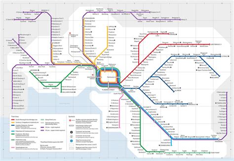 Transit Maps: Official Map: Victorian Train Network, Australia, 2017