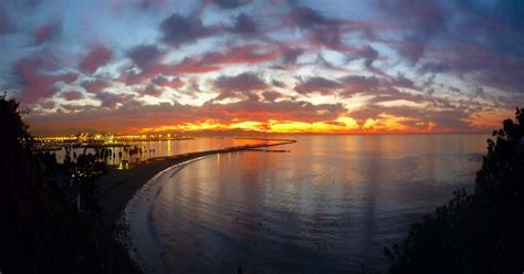 Sunset over Cabrillo Beach, San Pedro, CA : CaliforniaPics