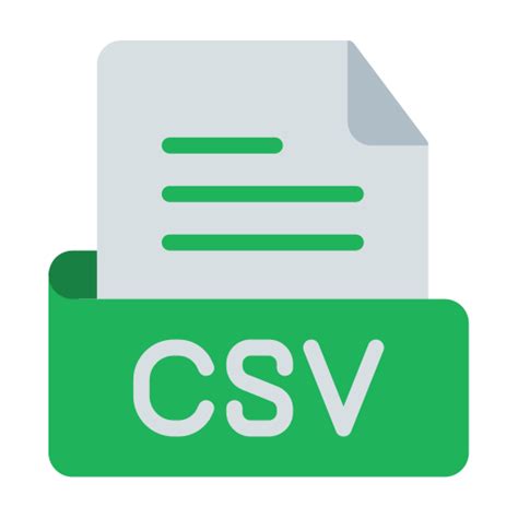 Csv Generic Flat icon