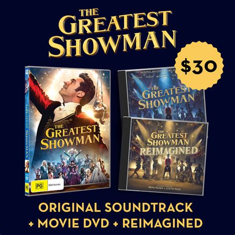 The Greatest Showman Original Motion Picture Soundtrack – Warner Music Australia Store