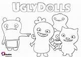 Free Printable Uglydolls coloring Page Sheet  sketch template