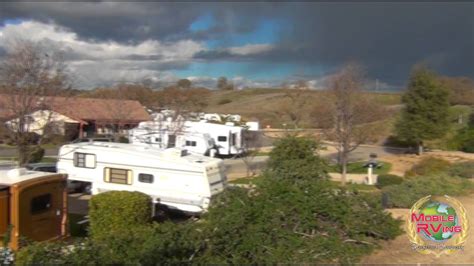 Wine Country RV Resort, Paso Robles California - YouTube