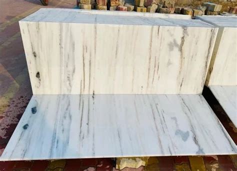 Makrana Ulodi Mines Super White Alebta Marble, For Flooring, Thickness: 16mm at Rs 550/square ...