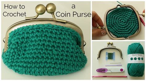 How to Crochet a Coin Purse - YouTube