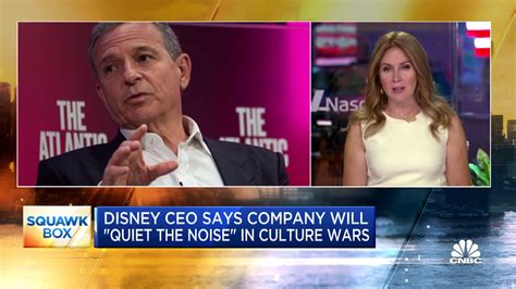 Disney CEO Bob Iger says company will 'quiet the noise' in culture wars