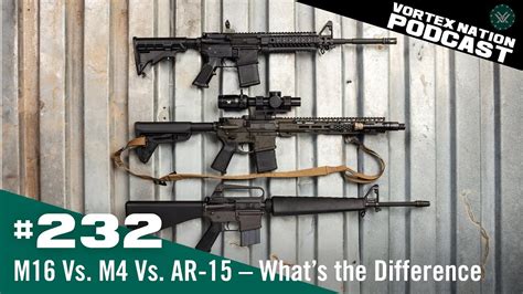 Ep. 232 | M16 Vs. M4 Vs. AR-15 – What’s the Difference - YouTube