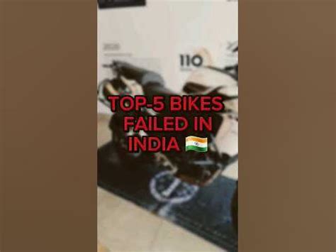 TOP-5 BIKES FAILED IN INDIA#ytshorts #shorts #bike - YouTube