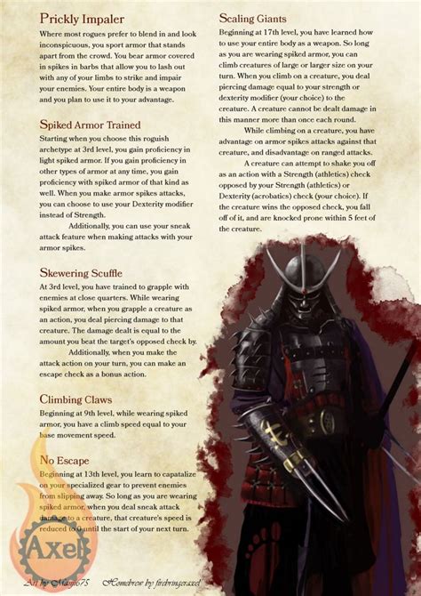 Pin on D&D subclasses