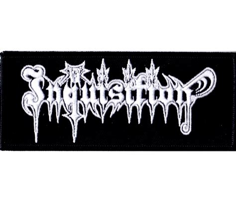 Inquisition Embroidered Logo Patch Official Black Metal Band Merch New | eBay