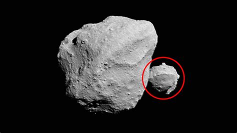 Lucy's first closeup of asteroid Dinkinesh reveals it has a small moon! - The Weather Network