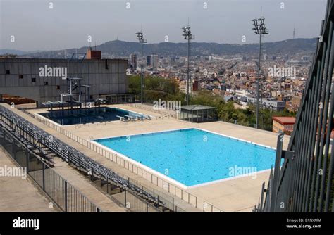 Olympic diving and swimming pool for the 1992 Olympics, Barcelona ...