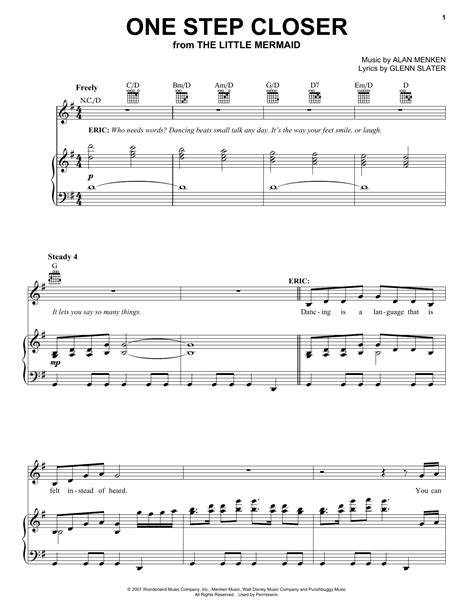 One Step Closer | Sheet Music Direct