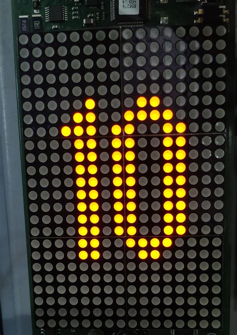 python - How to extract the text displayed in a dot matrix LED display - Stack Overflow