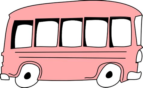 pink bus clipart 10 free Cliparts | Download images on Clipground 2024