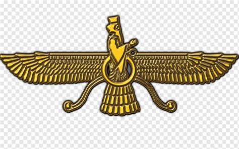 Zoroastrianism Symbol Persian Empire Faravahar Gnosticism, persian, material, religion, persian ...