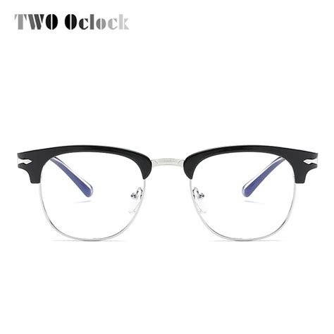 TWO Oclock TR90 Eyewear Frames Prescription Glasses Bendable Eyeglass Frames Semi rimless ...