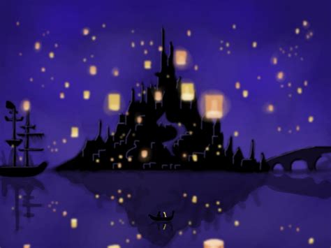 Tangled Lanterns by Trebolf on DeviantArt