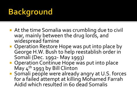 PPT - The Battle of Mogadishu PowerPoint Presentation, free download - ID:2074731