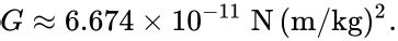 Gravitational constant | Units of Measurement Wiki | Fandom