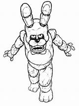 Withered Bonnie coloring Page  Download Print Or Color Online For Free sketch template