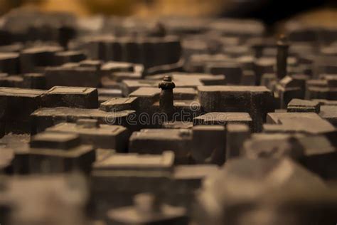 Model of the Old City of the Center of Baku Stock Photo - Image of baku ...