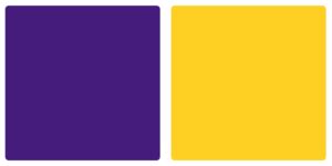 Louisiana State (LSU) Tigers Color Codes Hex, RGB, and CMYK - Team ...