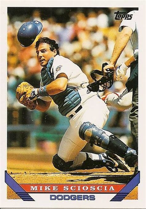 1993 Topps: #202 Mike Scioscia