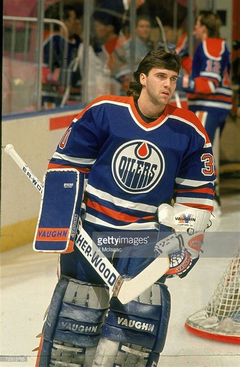 Bill Ranford | Oilers hockey, Edmonton oilers, Hockey goalie