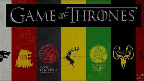 GAME OF THRONES: ALL HOUSE SIGILS EXPLAINED - YouTube