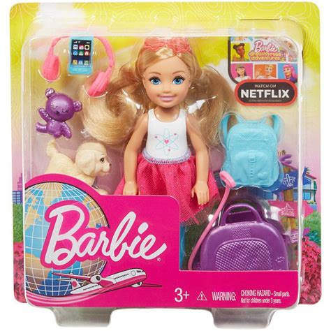 Chelsea Barbie Dreamhouse Adventures Vamos de Viaje, muñeca con accesorios - FWV20 BarbiePedia