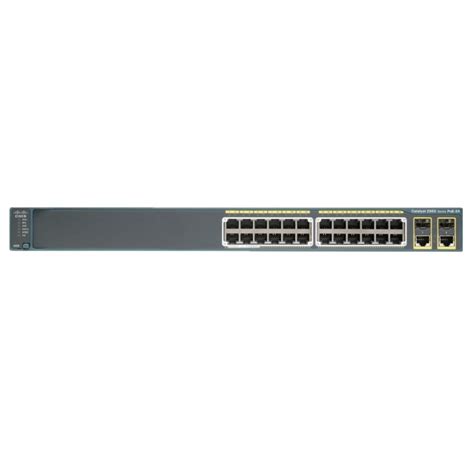 WS-C2960-24PC-L, 24 Port PoE Switch, Cisco Catalyst 2960