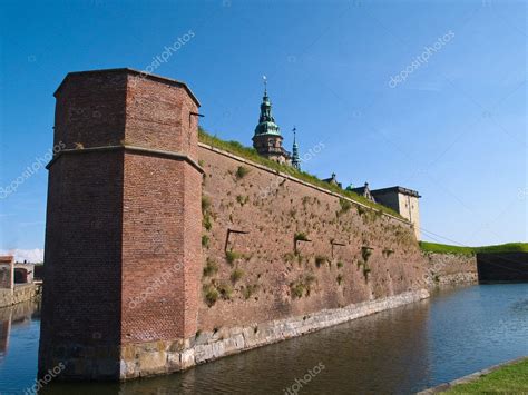 Kronborg Castle of Hamlet Elsinore Helsingor Denmark — Stock Photo © ronyzmbow #8894563