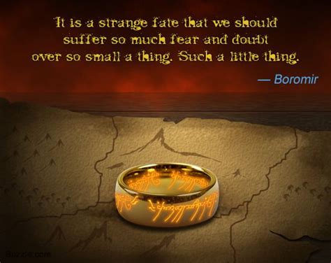 Fellowship Of The Ring Quotes - ShortQuotes.cc