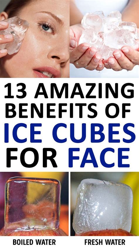 13 Amazing Benefits of Ice Cubes for Face | Ice cubes for face, Ice on ...