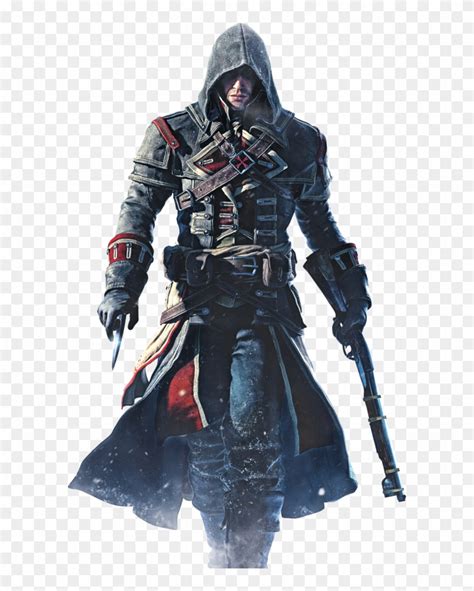 Shay - Character Assassins Creed Rogue, HD Png Download - 600x968(#1261513) - PngFind