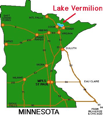 Lake Vermilion Mn Map - Shari Demetria