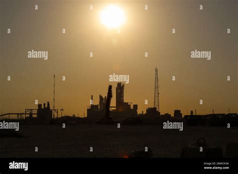 The Port of Shuaiba at sunrise in Kuwait Oct. 1, 2022 Stock Photo - Alamy