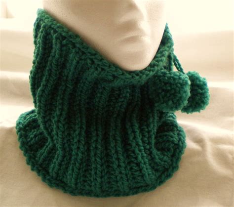 Brioche Cowl-Neck Warmer- Knitting Pattern