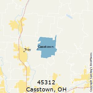 Casstown (zip 45312), OH