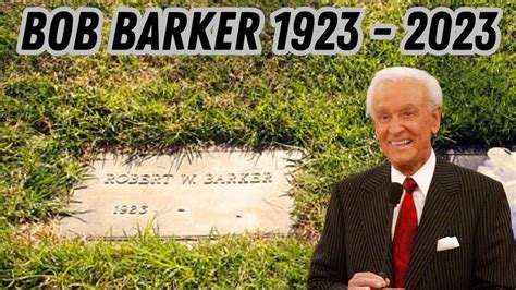 Bob Barker and His Grave Location - YouTube