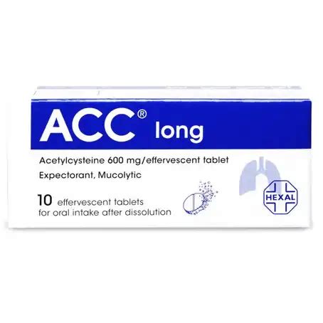 ACC Long 600 mg Effervescent Tablet 10pcs