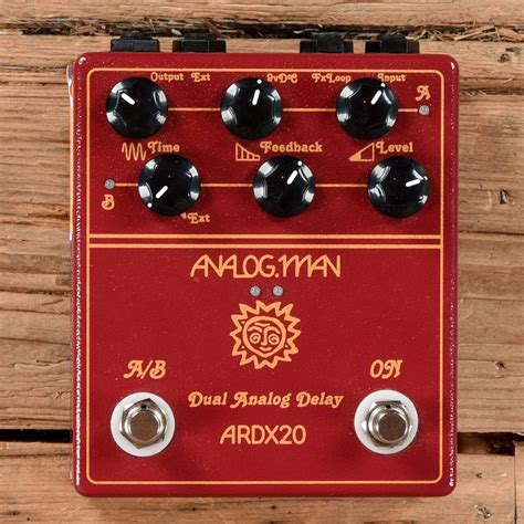 Analogman ARDX20 Dual Analog Delay Pedal – Chicago Music Exchange