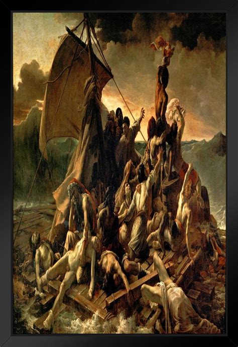 The Raft of the Medusa canvas | The Raft of the Medusa by Theodore Gericault | Artwork ...