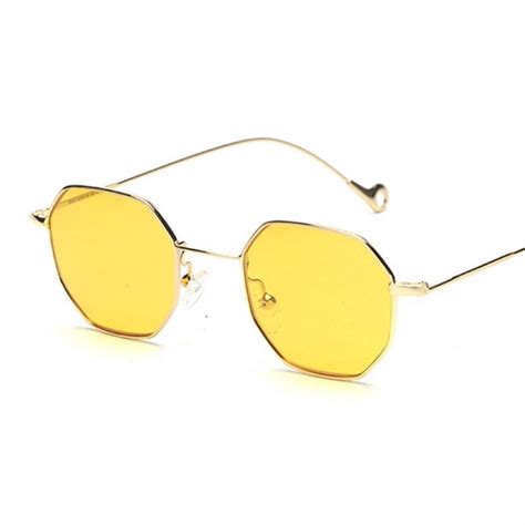 Vintage Yellow Sunglasses - TopSunglasses.net