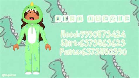 Dino Onesie | Bloxburg decal codes, Kids onesies, Bloxburg decals codes