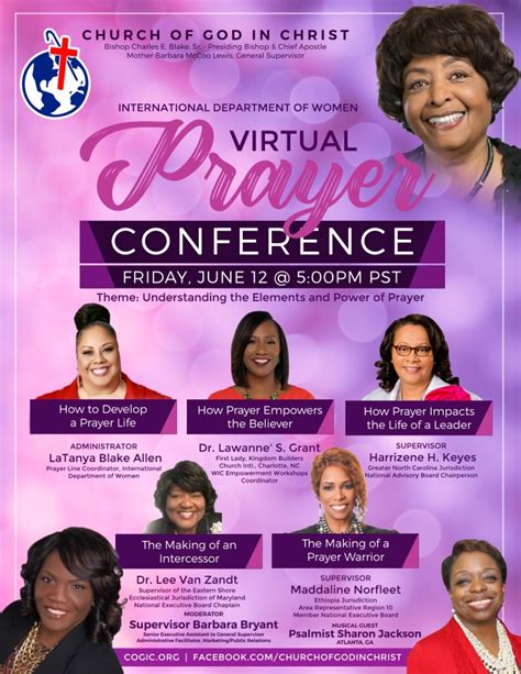 International COGIC Women's Department – Just another Church Of God In Christ, Inc. site